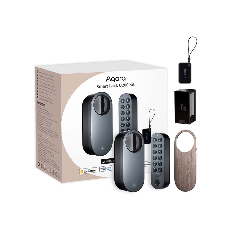 Aqara Smart Lock U200 Kit - Black