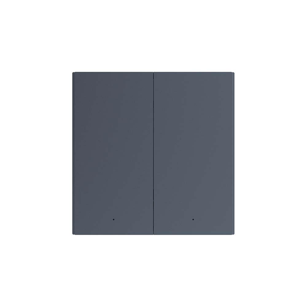 Aqara Smart Wall Switch H1 (with neutral, double rocker) Grey